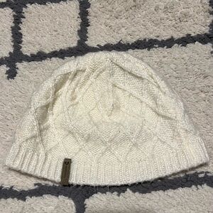 Rossignol kids ski hat, off white, one size fits all